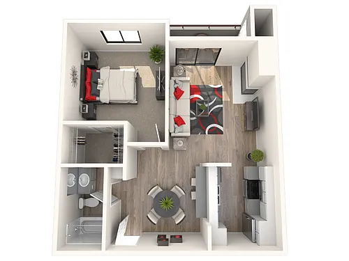 Floor plan Plan C