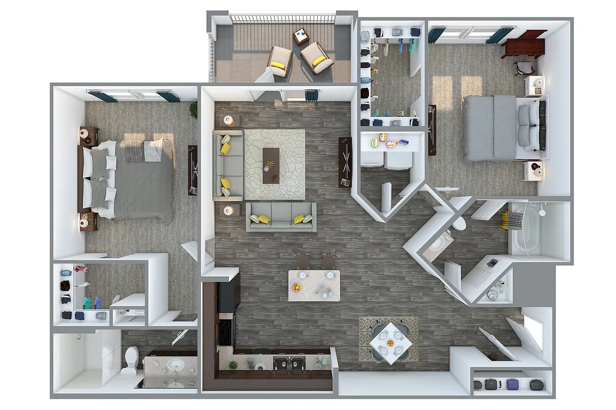 Floor plan B2