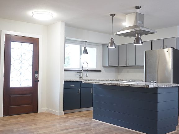 Stainless and granite kitchen