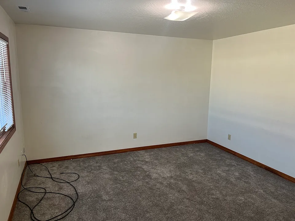 Roomy living room