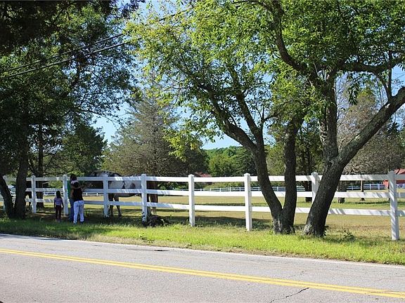 Home overlooks beautiful horse pasture of Budlong Farm.