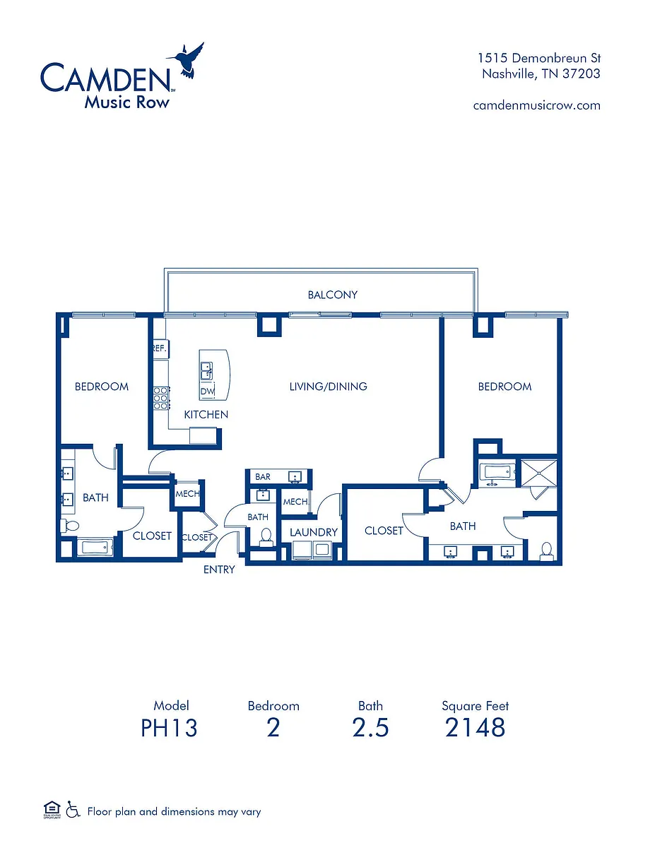 Floor plan PH13