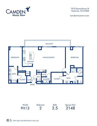 Floor plan PH13