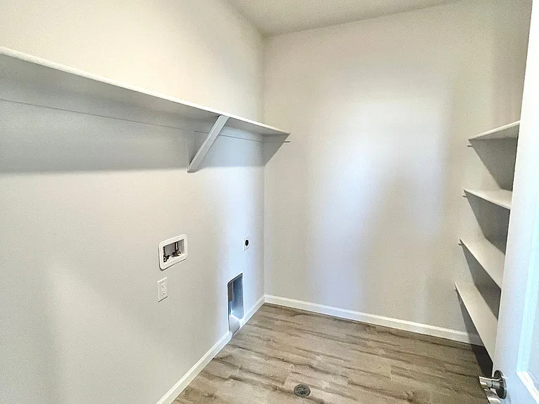 Second floor laundry room