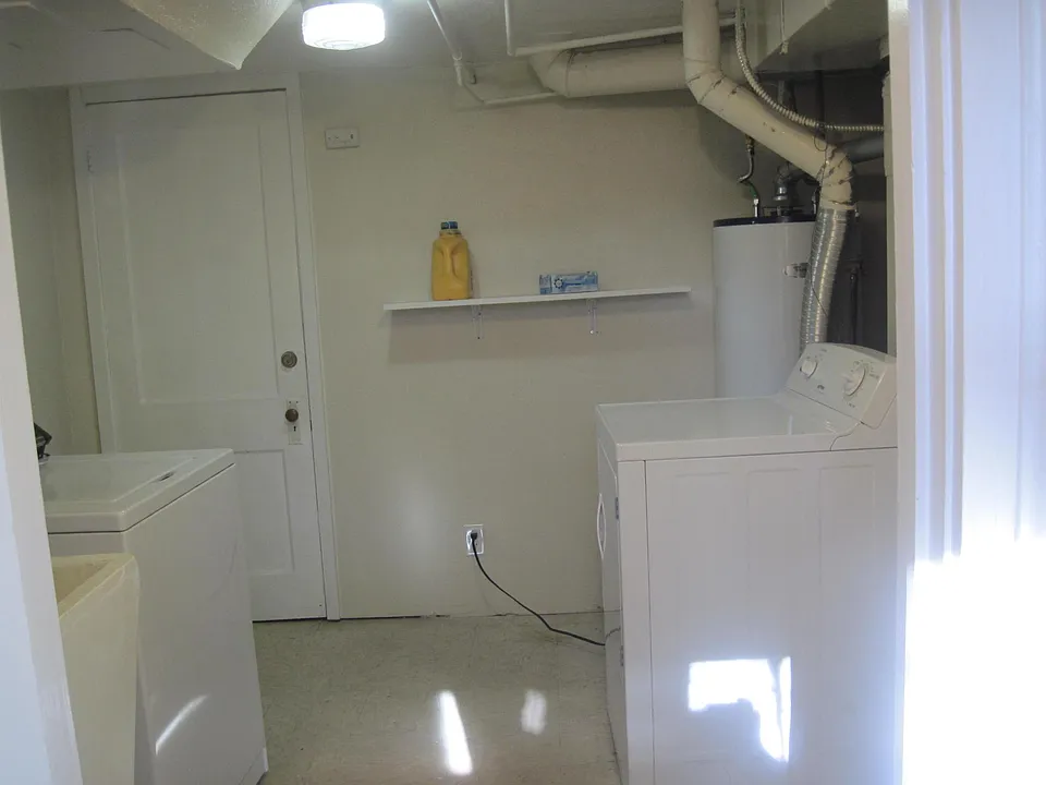 Shared laundry area
