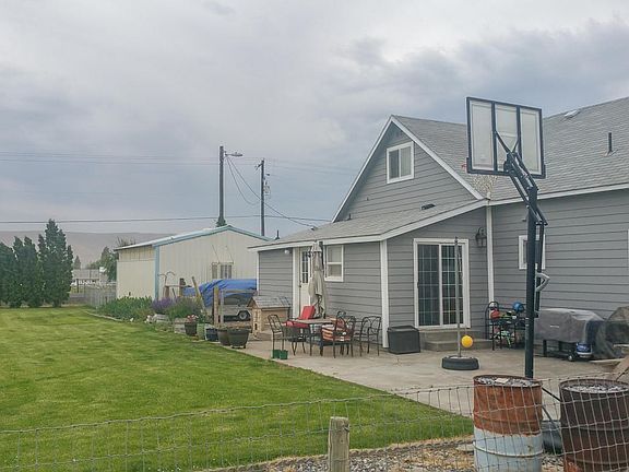 Rear of Home with Large Patio