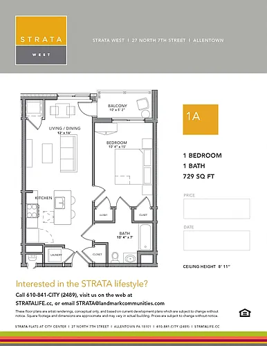Floor plan 1A