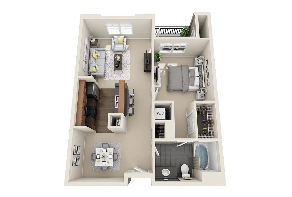 Floor plan A1B