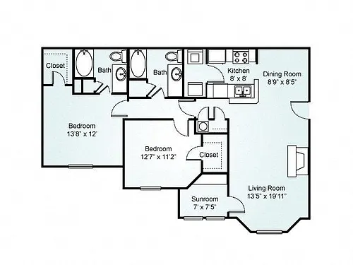 Floor plan The Bartolo