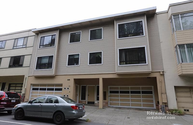 4 unit building. One car parking in garage