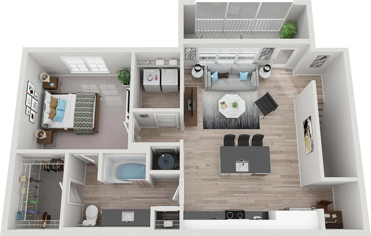 Floor plan A1H
