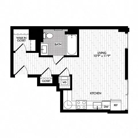 Floor plan SA-C (Affordable Housing)