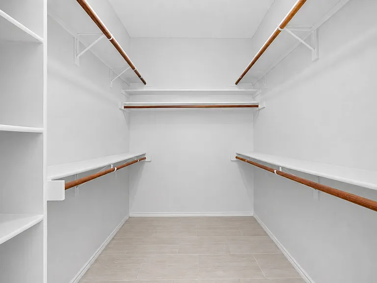 Large primary closet