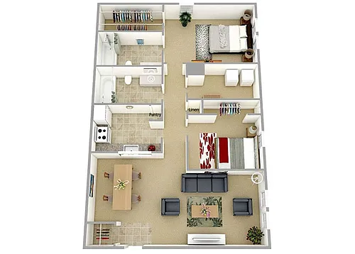 Floor plan The Seabreeze