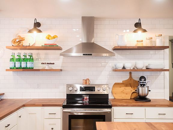 Range Wall/ Open Shelving