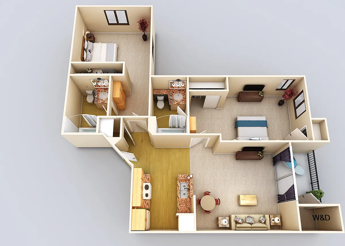 Floor plan Dominique