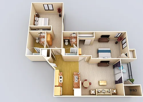 Floor plan Dominique