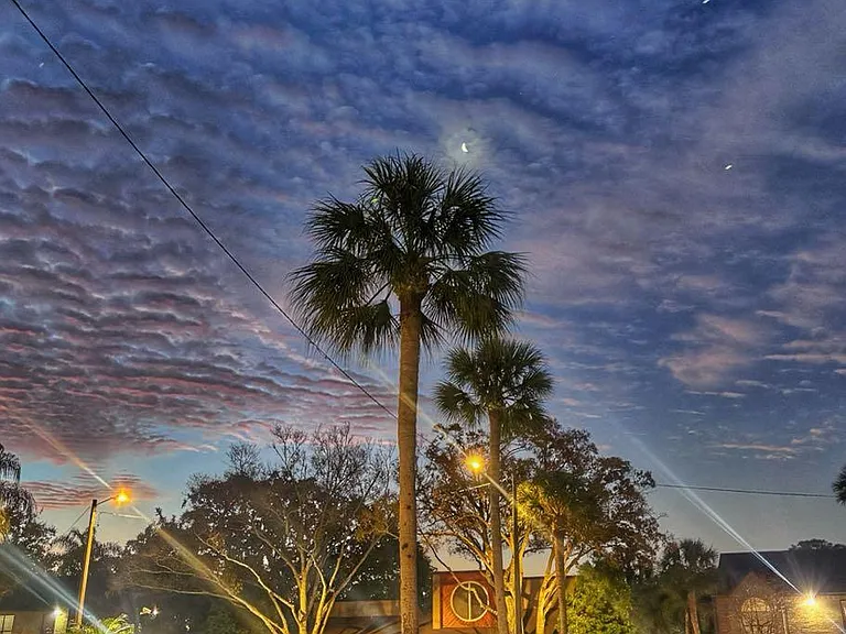 Our beautiful community at sunrise