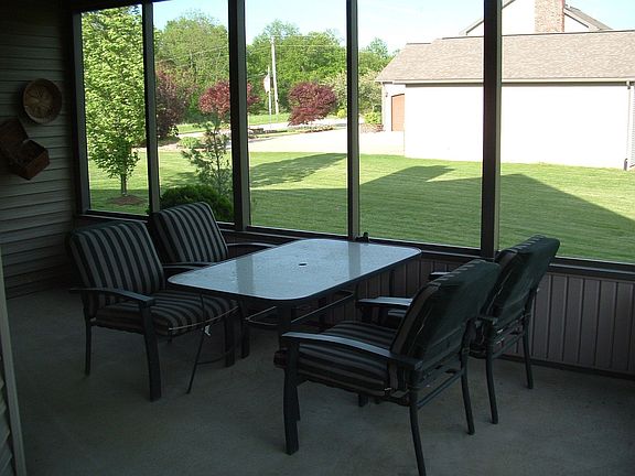 Screened in porch