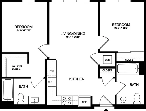 Floor plan B01