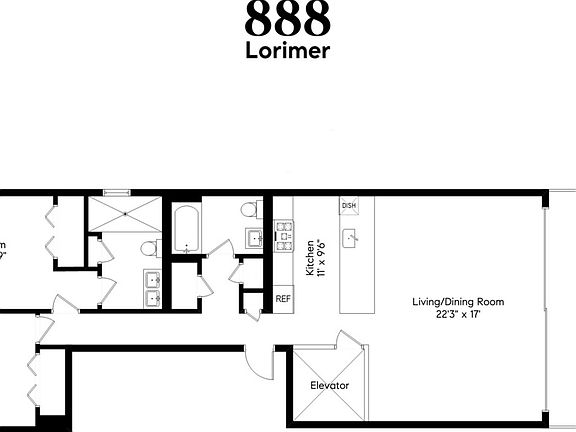 2nd image of 888 Lorimer St #3