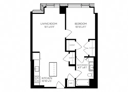 Floor plan 1M-1
