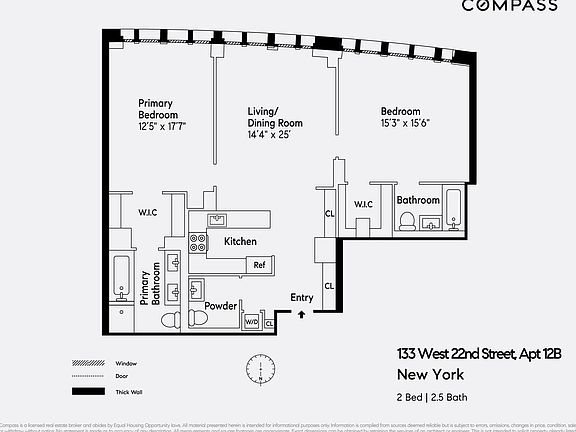 2nd image of 133 W 22nd St APT 12B