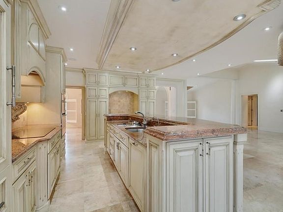 Custom cabinetry and granite countertops