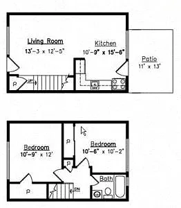 Floor plan The Farmington