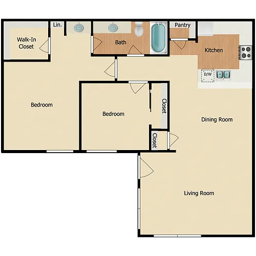Floor plan Plan F