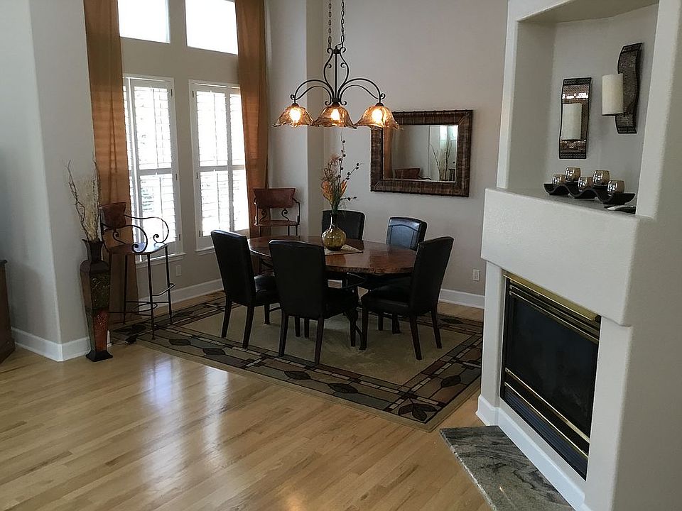 Open dining room