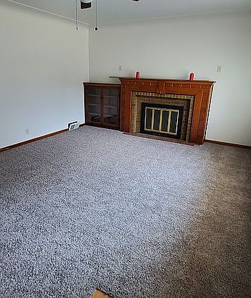 Living room new carpet
