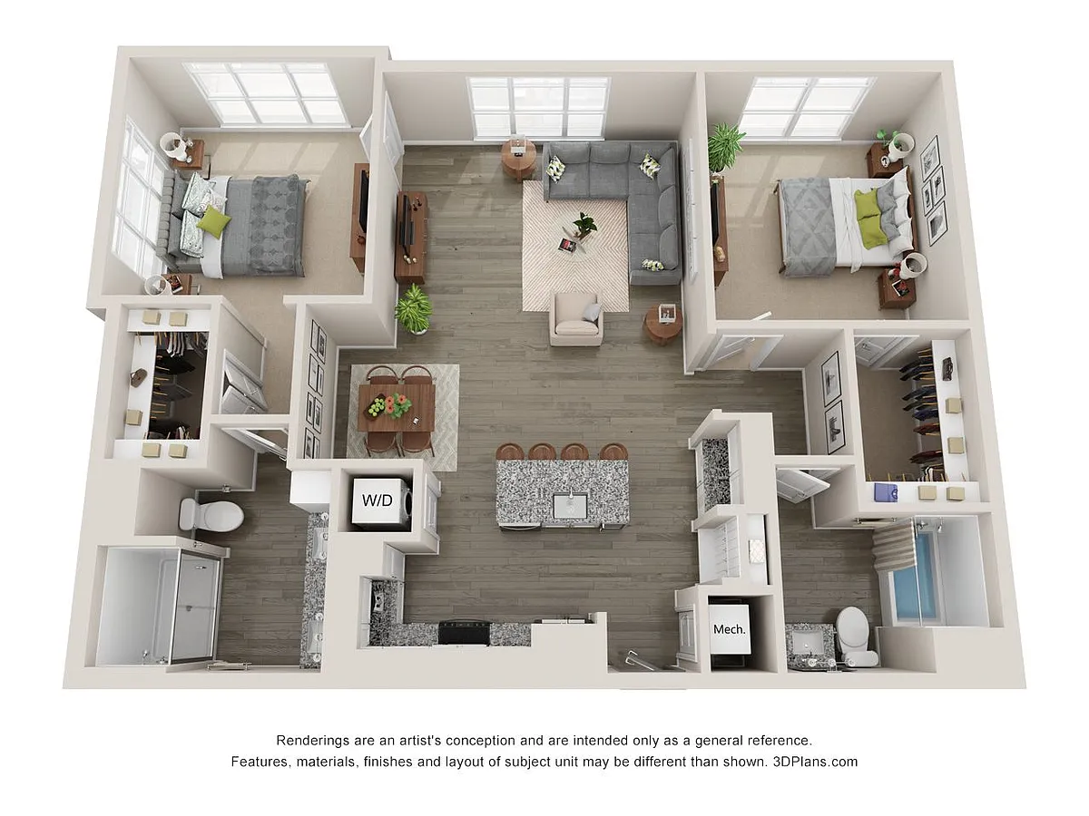 Floor plan B3
