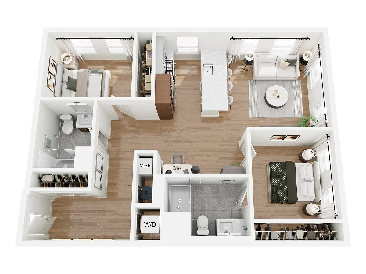Floor plan B8