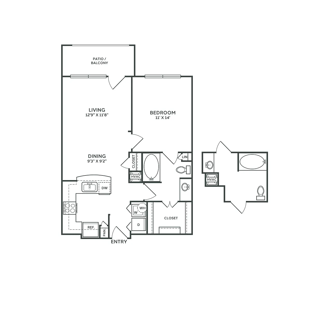 Floor plan A3 Classic
