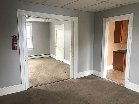 Living area and entry