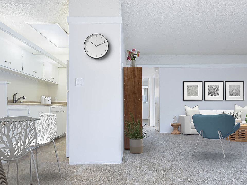 Kitchen and Living Room