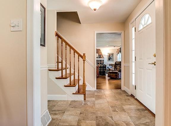 Welcoming entrance foyer