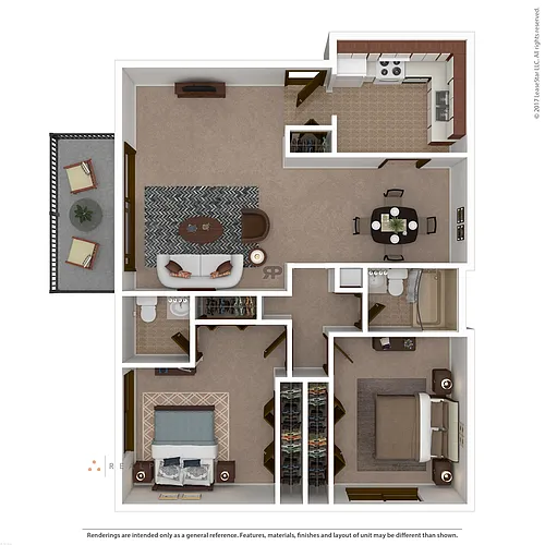 Floor plan The Belmont