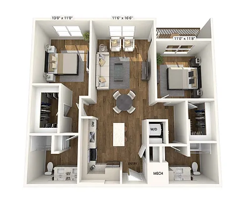 Floor plan 509