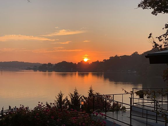 Sunrise view from deck 1