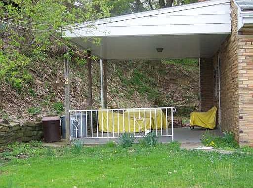 Comfortable Patio Off Kitchen