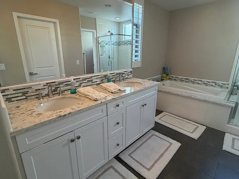 Master bathroom