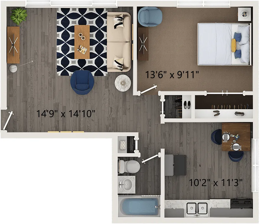 Floor plan The Lincoln