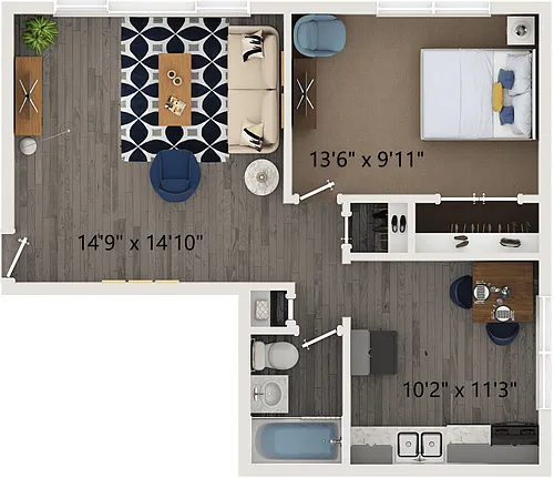 Floor plan The Lincoln