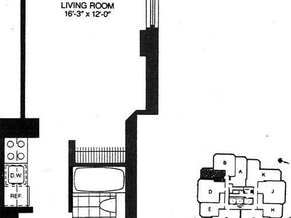2nd image of 500 W 43rd St APT 7C