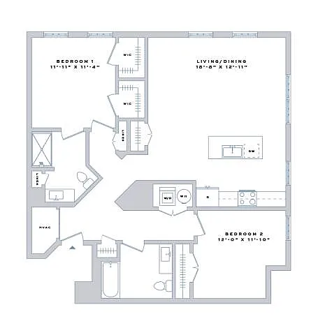 Floor plan B3