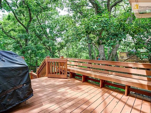 Another view of the upper deck off of the dining room