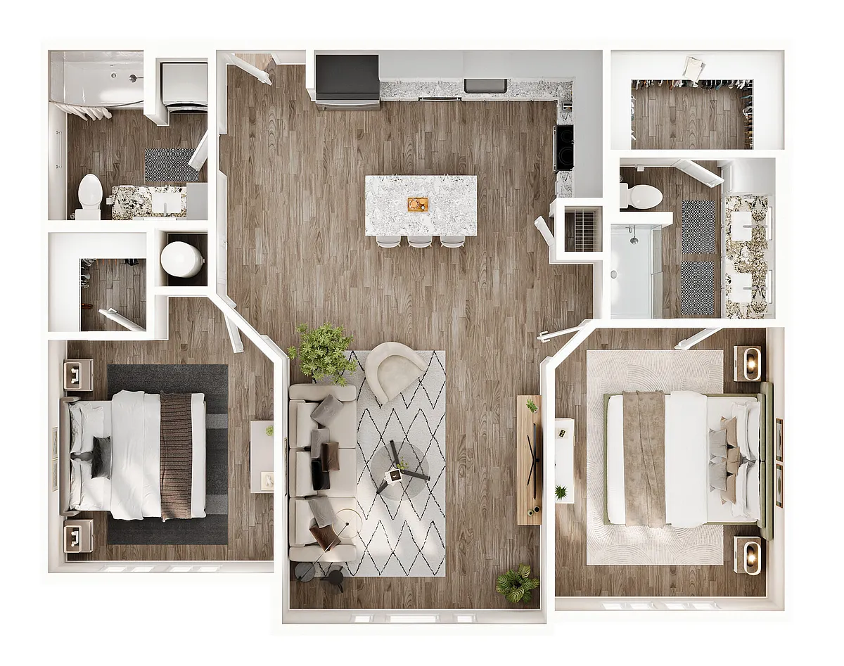 Floor plan Carver II