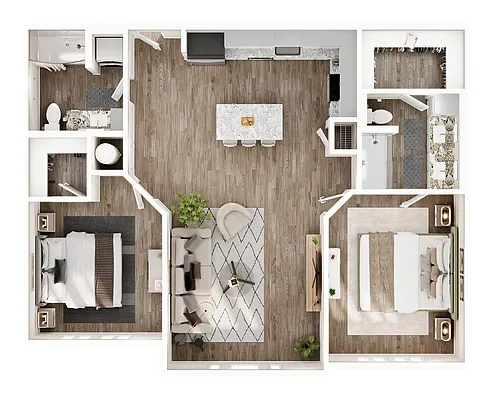 Floor plan Carver II
